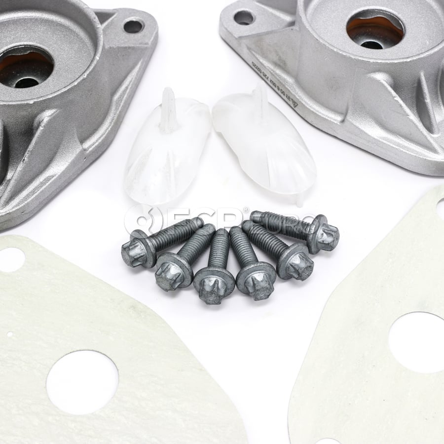 BMW Rear Shock Mount Kit - Lemforder 33506862725KT (2 Mounts, Bolts, Gaskets, Caps) — view 2 of 6