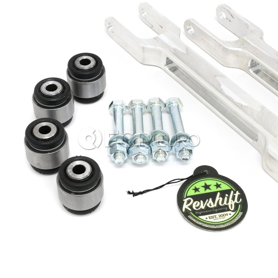 Revshift Billet Aluminum Trailing Arm Kit with Lemforder Monoball Bushings — view 3 of 3