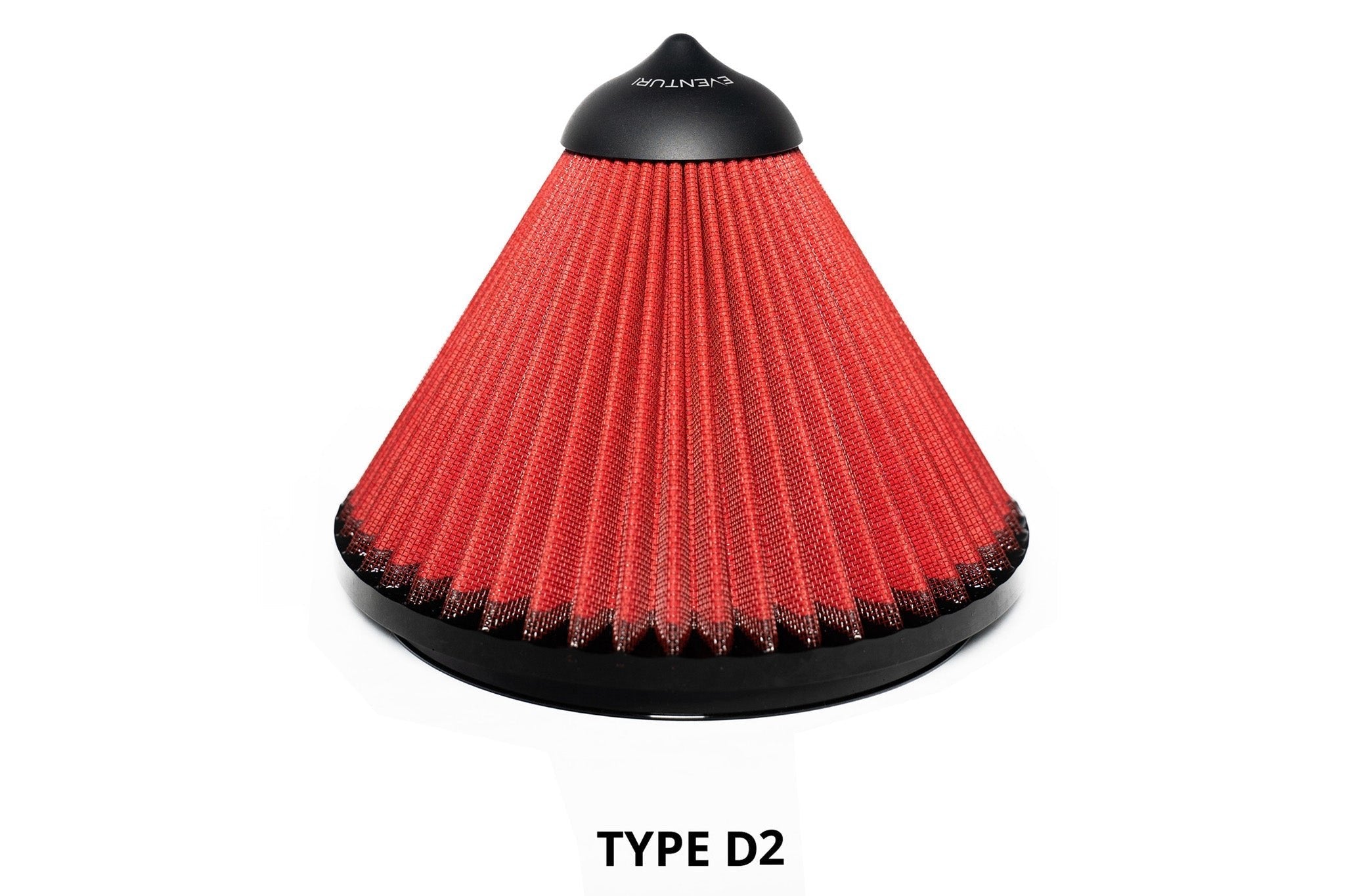 Eventuri Type D2 Replacement Filter Cone - Patent-Pending Reverse-Mount Design