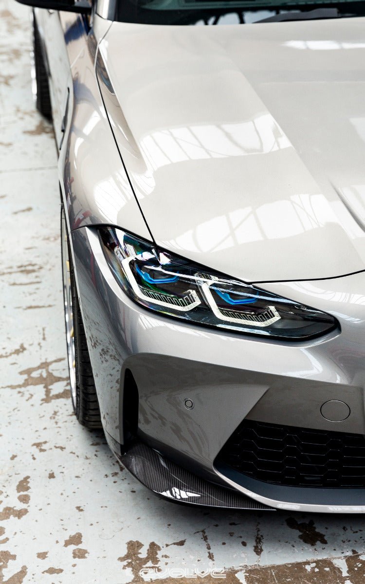 Alpha N Carbon Fiber Front Spoiler Corners - BMW G80 M3 / G82 M4 — view 4 of 8